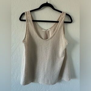 Beige Tank Top